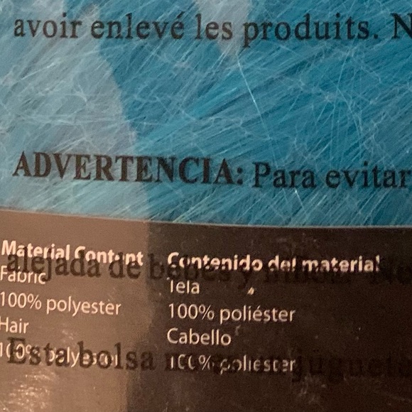 Blue Short Bob Wig - Picture 5 of 7